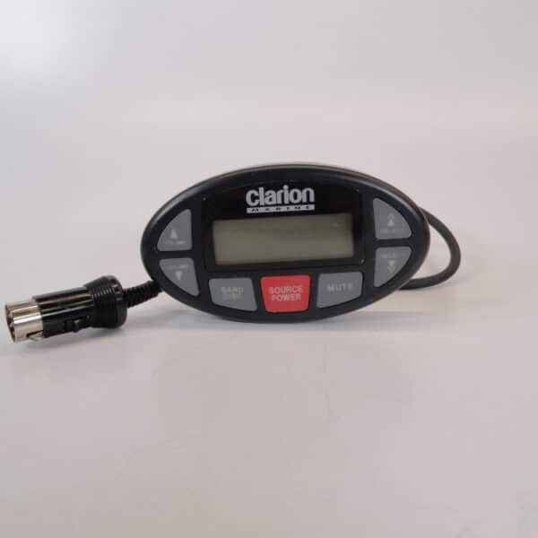 Clarion M301RC Watertight Marine Radio Boat Stereo Wired Remote TESTED! Max Marine Electronics