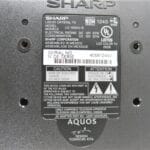 Sharp LC-15S1U-S AQUOS 15" LCD TV - No Remote - Used - Free Shipping - Image 6