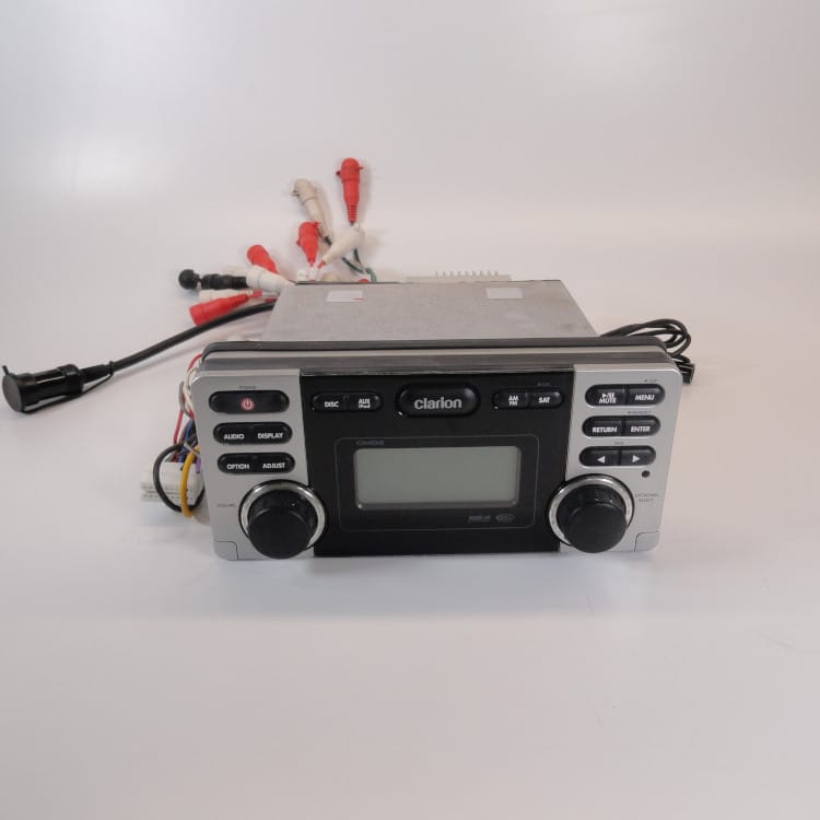 Clarion CMD6 - Watertight Marine AM/FM CD Sirius XM Radio Boat Stereo ...