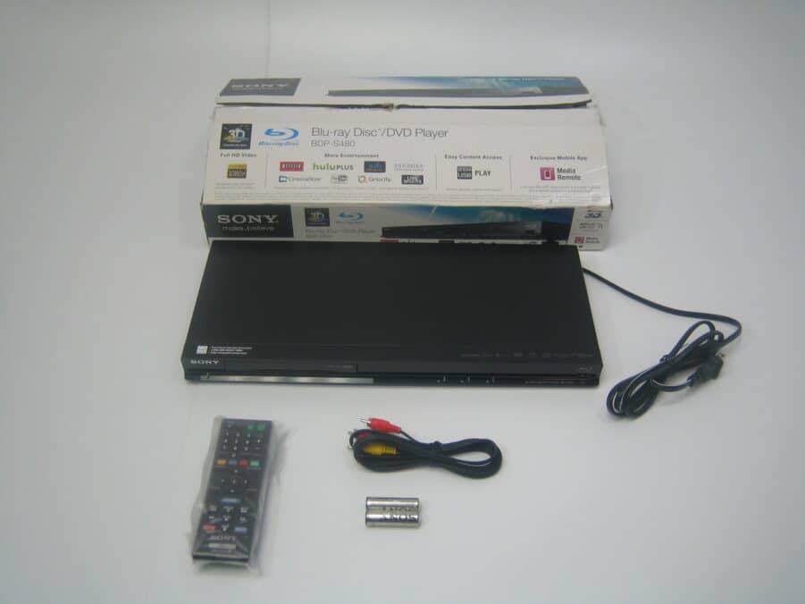 Sony BDP-S480 3D Blu-Ray Disc DVD Player - New - Open Box - Free Shipping - Image 9