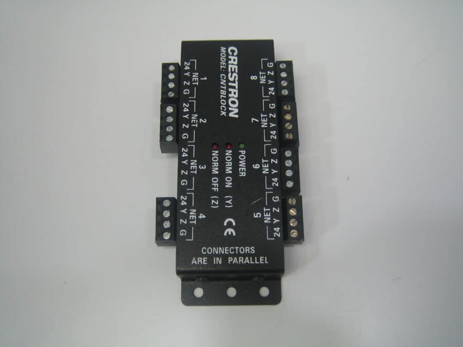 LOT of 2 Crestron CNTBLOCK Network Terminal Power Distribution Block - Free Shipping - Image 11