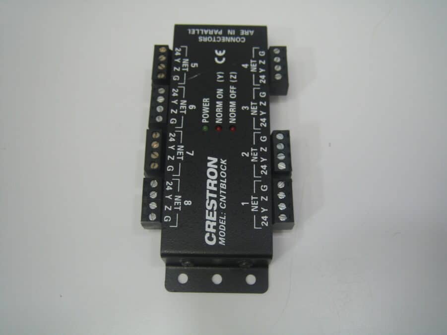 LOT of 2 Crestron CNTBLOCK Network Terminal Power Distribution Block - Free Shipping - Image 10