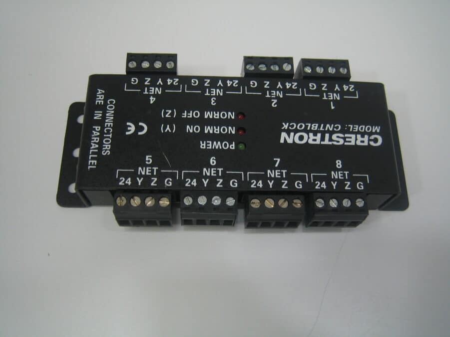 LOT of 2 Crestron CNTBLOCK Network Terminal Power Distribution Block - Free Shipping - Image 9