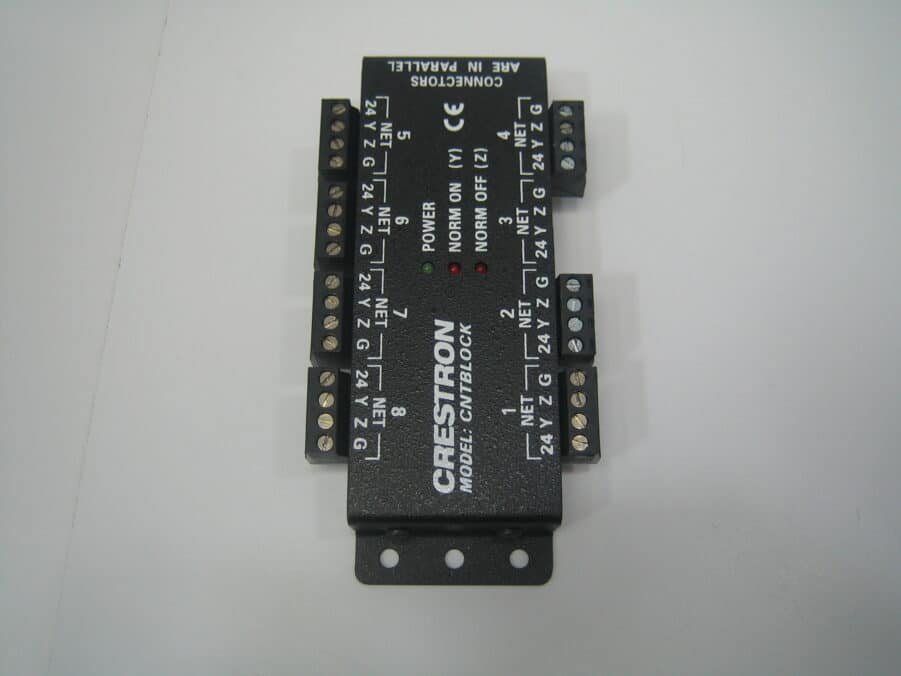 LOT of 2 Crestron CNTBLOCK Network Terminal Power Distribution Block - Free Shipping - Image 7
