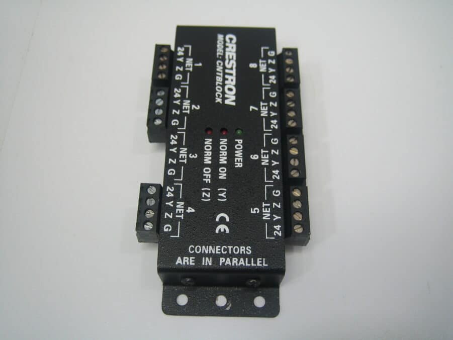 LOT of 2 Crestron CNTBLOCK Network Terminal Power Distribution Block - Free Shipping - Image 6