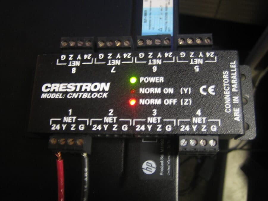 LOT of 2 Crestron CNTBLOCK Network Terminal Power Distribution Block - Free Shipping - Image 4