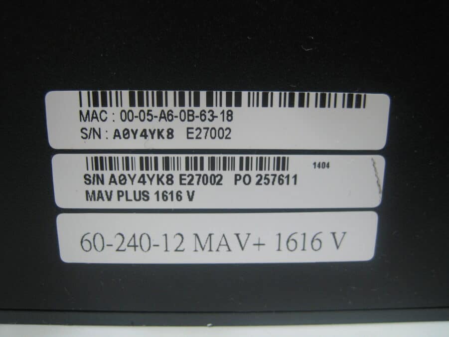 Extron MAV Plus Series 1616 AV Matrix Switcher for Composite Video and Stereo Audio - Image 7