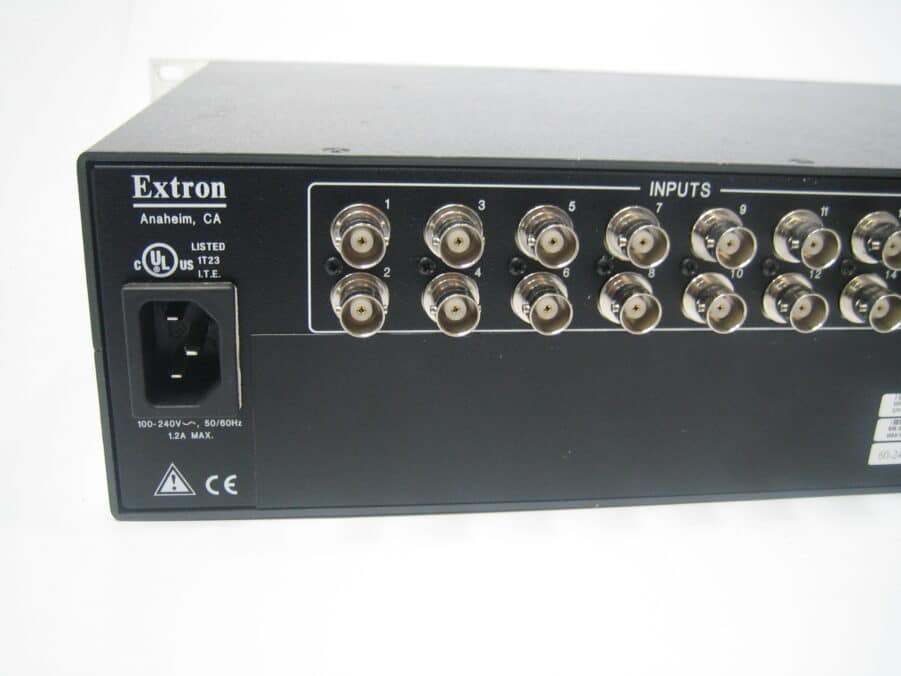 Extron MAV Plus Series 1616 AV Matrix Switcher for Composite Video and Stereo Audio - Image 6