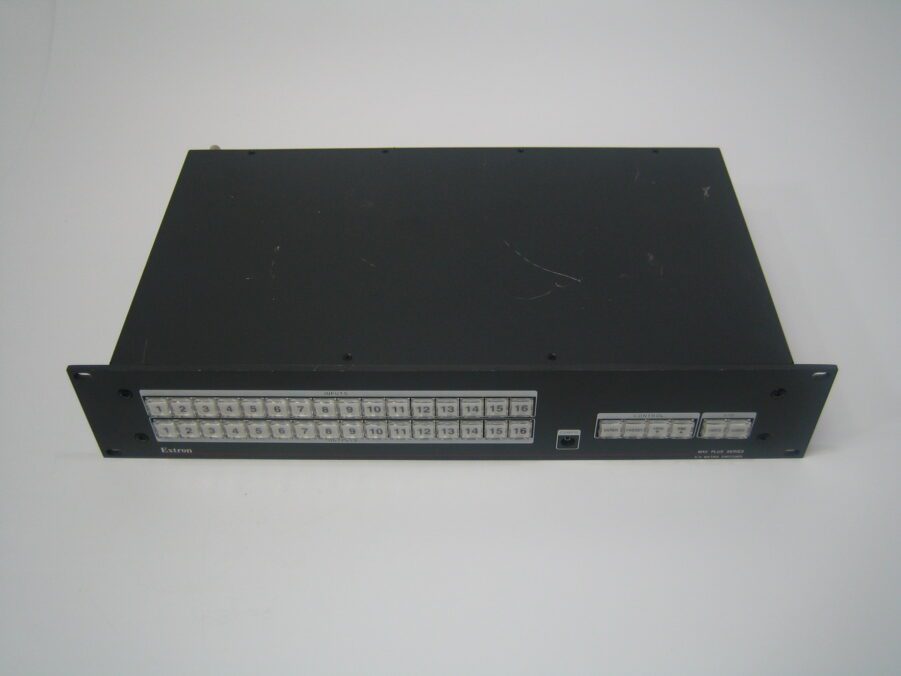 Extron MAV Plus Series 1616 AV Matrix Switcher for Composite Video and Stereo Audio