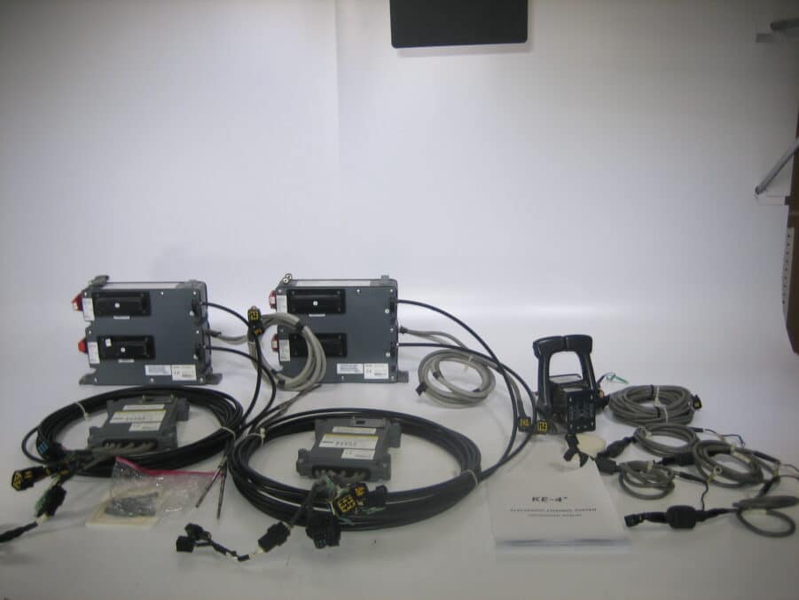 NHK MEC Teleflex KE-4+ Twin Dual Engine Electronic Control System Kit *COMPLETE*