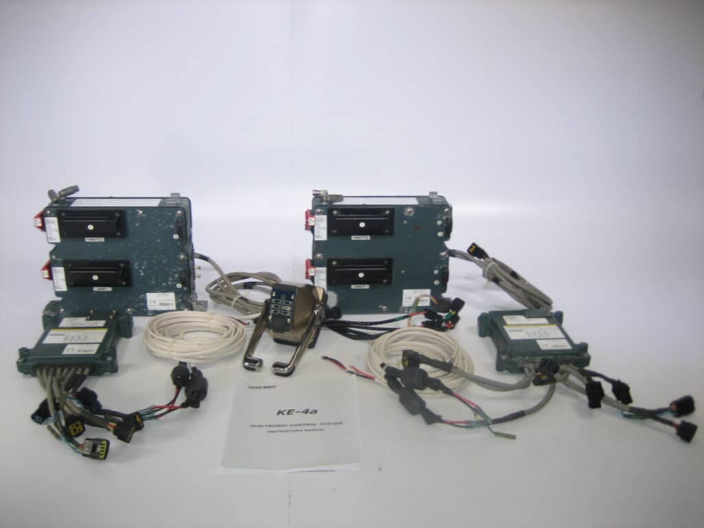 NHK MEC Teleflex KE4a Twin Dual Engine Electronic Control System Kit