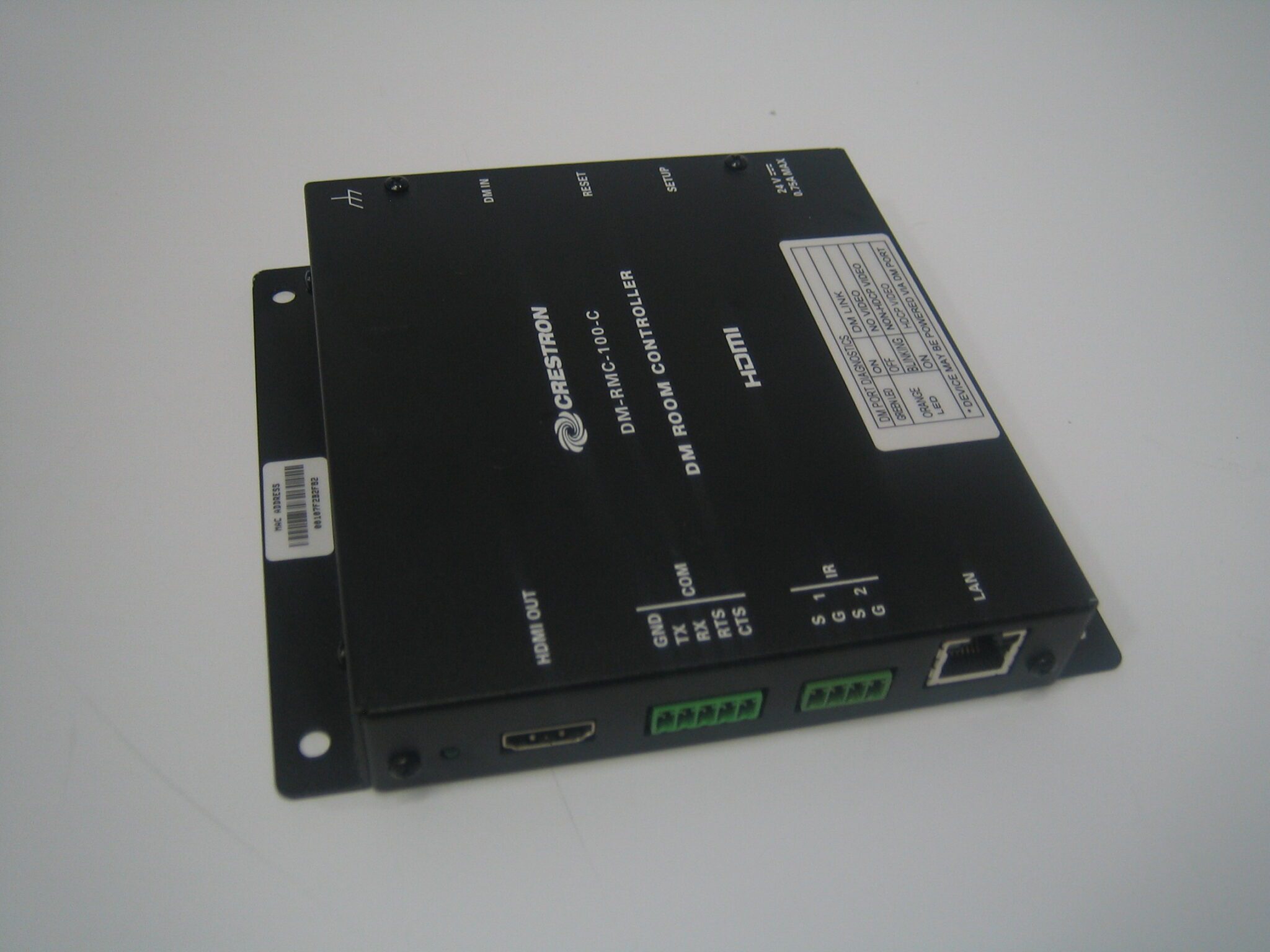 Dm Rmc 100 LOT OF 4 Crestron DM Room Controller DM-RMC-100-C * Power Tested - w/o ...