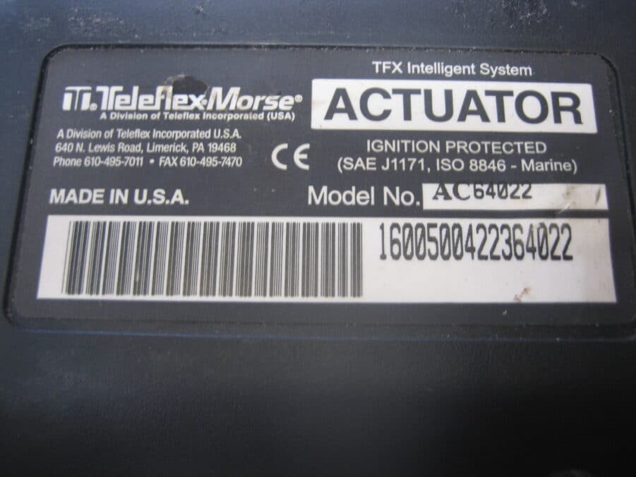 Teleflex Morse Shift Actuator AC64022 F/ i6000 Magicbus Electronic Controls - Image 6