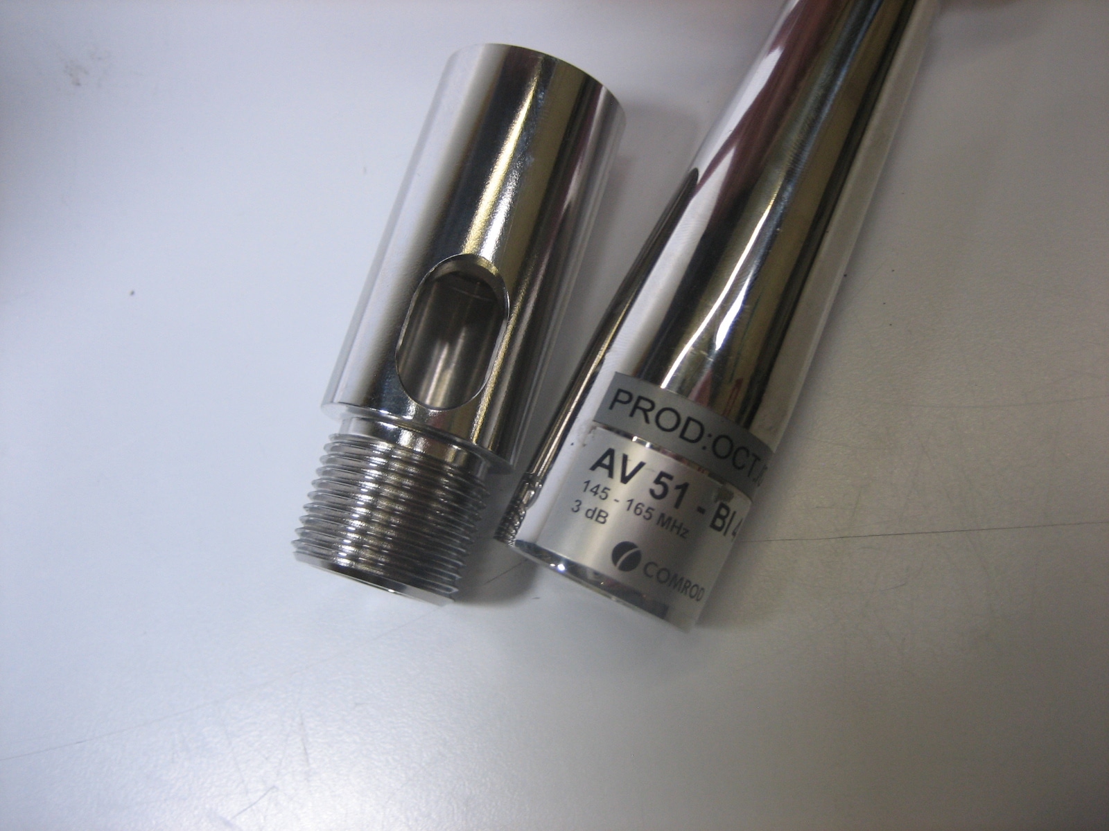 Comrod AV51BI4 VHF 4' Marine Antenna 1 X 14 Standard Mount Thread