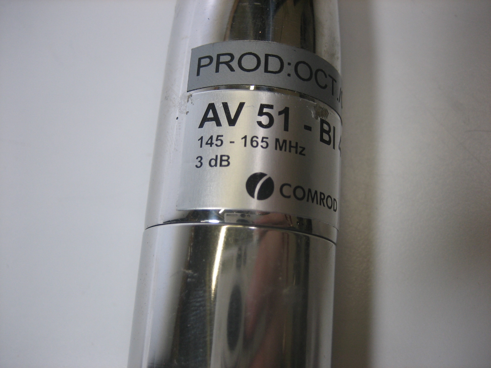 Comrod AV51BI4 VHF 4' Marine Antenna 1 X 14 Standard Mount Thread