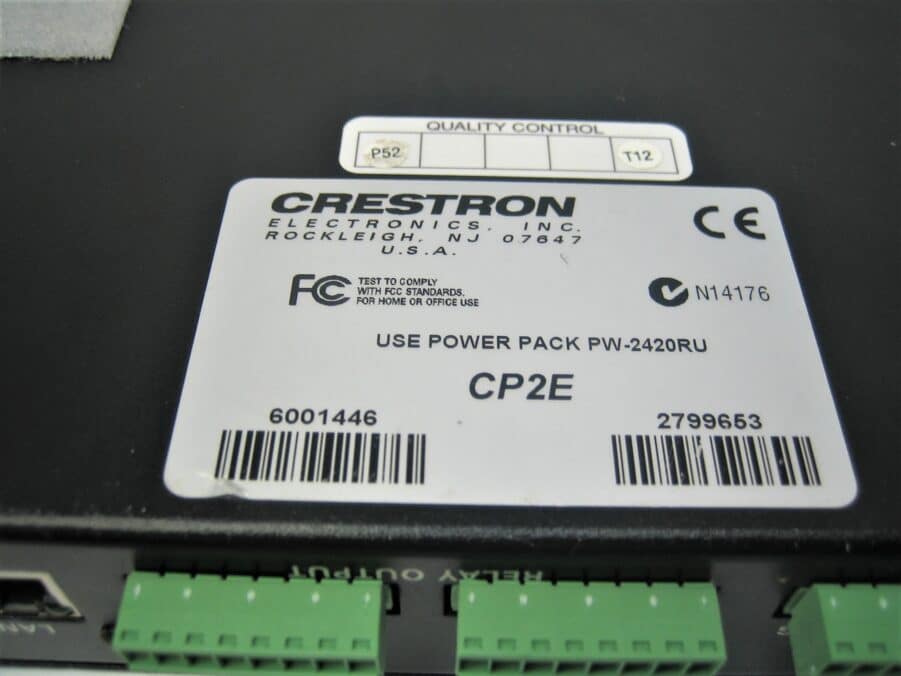 Crestron CP2E Compact Control System Processor NO AC Adapter - Free US Shipping - Image 11