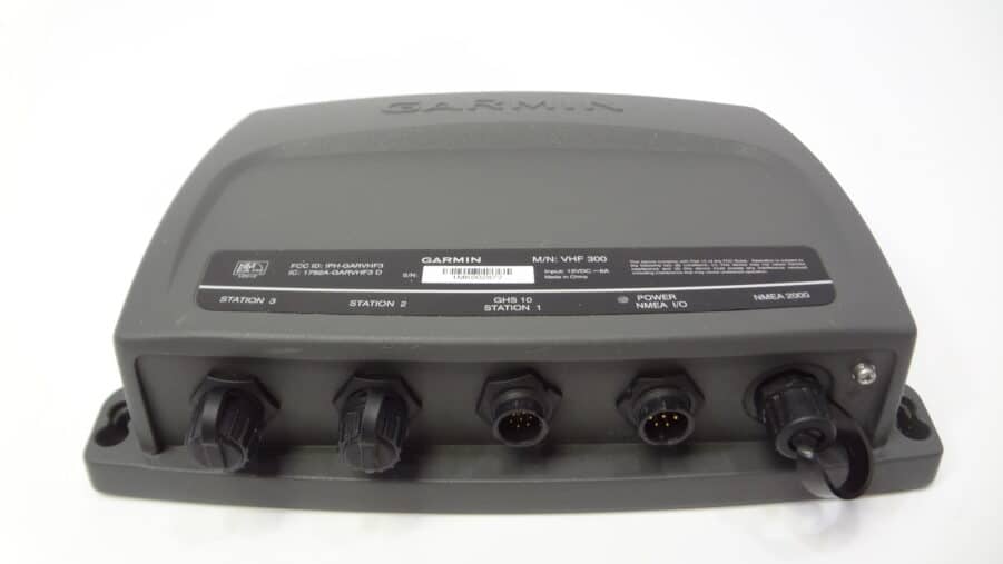 Garmin VHF 300 Compact Marine VHF Two-Way Radio Transceiver Unit No NMEA 2K