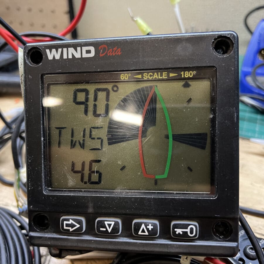 Nexus Comnav NX2 Wind Transducer Double Fin - Bench Tested GOOD - Image 2