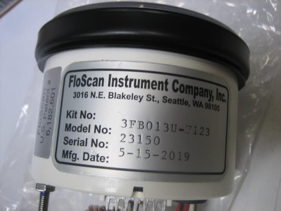 Floscan *NEW* Twinscan Fuel Flow Instrument Gauge 0-32 GPH - 1000-077-01 - Image 6