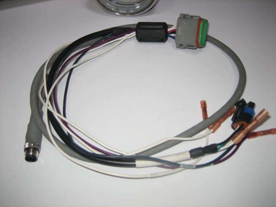 Evinrude Etec BRP OPEN BOX Icon Tach Pro Tachometer Kit 4" White 7000 RPM 0768008 - Image 7