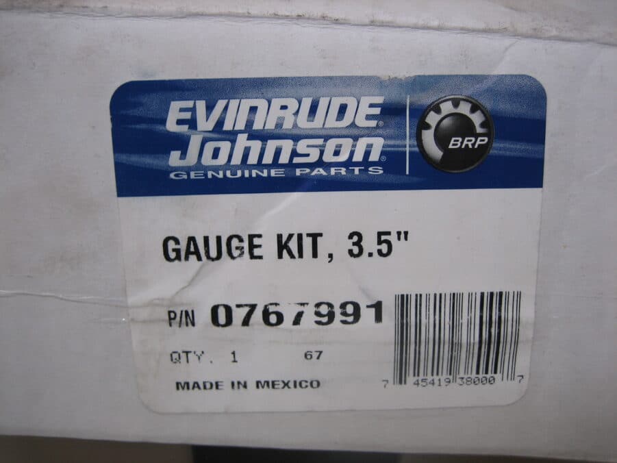 Evinrude Etec I-Command 3.5 Gauge 0767991 SW Version 2.5 - NEW IN BOX - Image 10