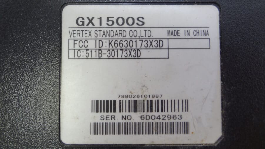 Standard Horizon Quest-X GX1500S Submersible Marine VHF Radio Transceiver Unit - Image 11