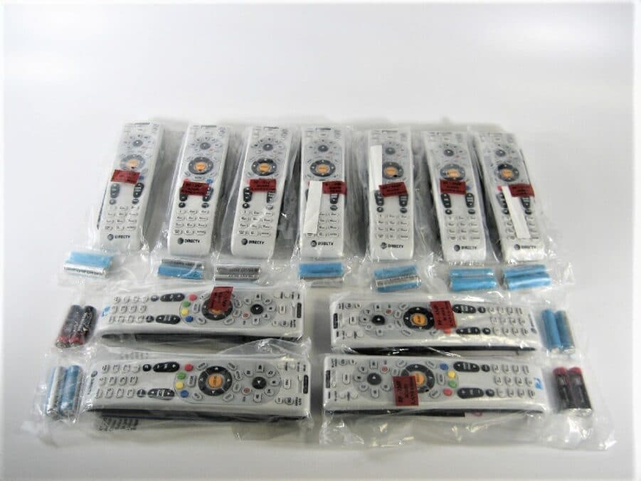 (Lot of 11) Direct TV DIRECTV RF Remote Control RC66RX - RF-XMP - New Old Stock