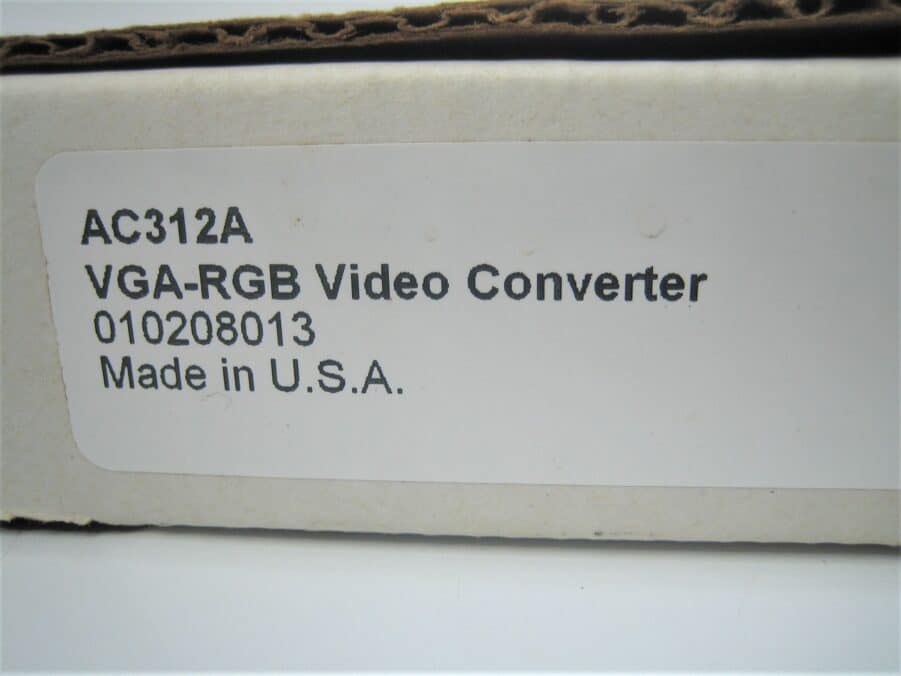 Black Box AC312A VGA to RGB Video Converter - New Open Box - Free US Shipping - Image 9