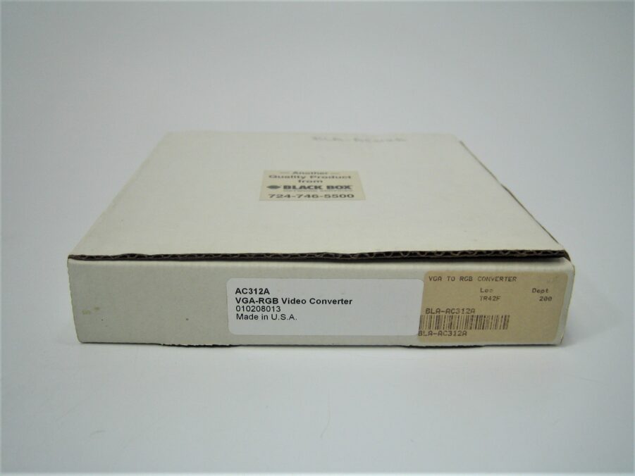 Black Box AC312A VGA to RGB Video Converter - New Open Box - Free US Shipping - Image 6