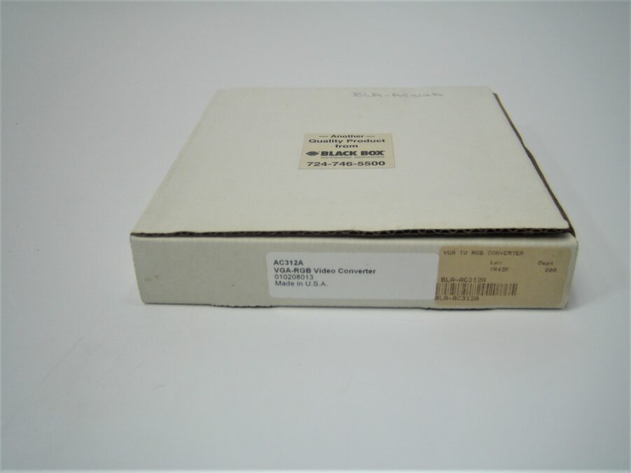 Black Box AC312A VGA to RGB Video Converter - New Open Box - Free US Shipping - Image 5