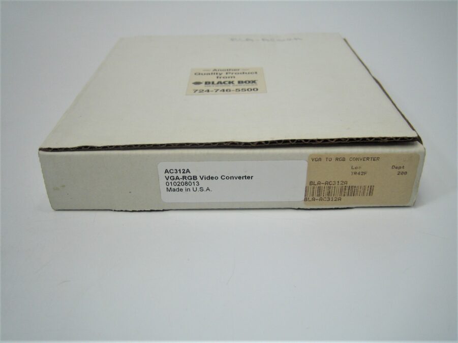 Black Box AC312A VGA to RGB Video Converter - New Open Box - Free US Shipping - Image 4