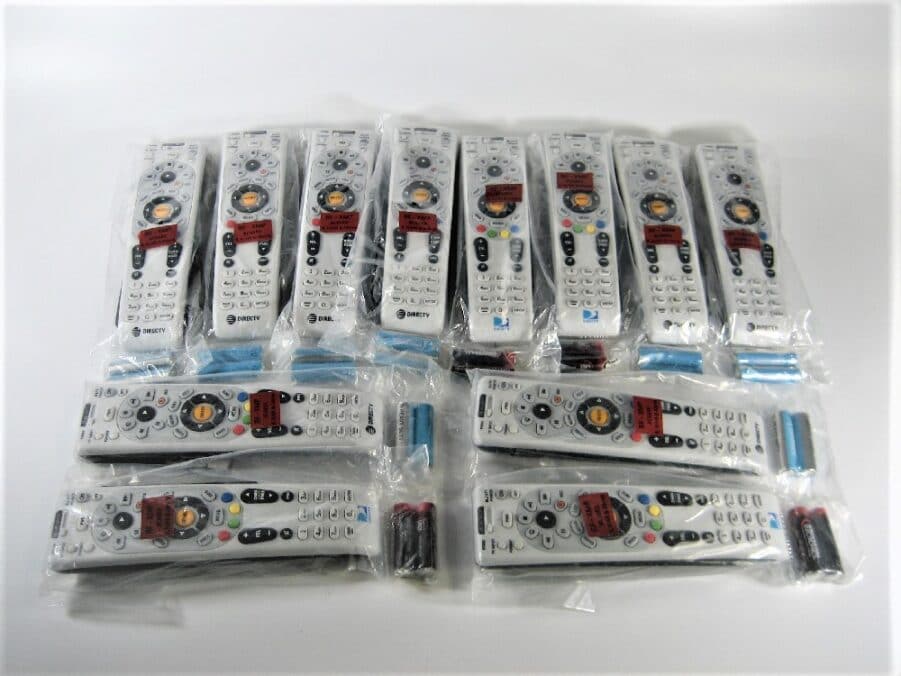 (Lot of 12 ) Direct TV DIRECTV RF Remote Control RC66RX - RF-XMP - New Old Stock