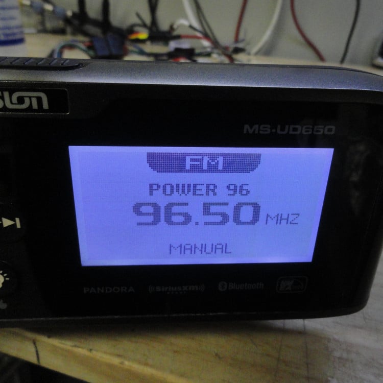 Fusion MSUD650 Marine Entertainment System AM/FM Sirius Bluetooth