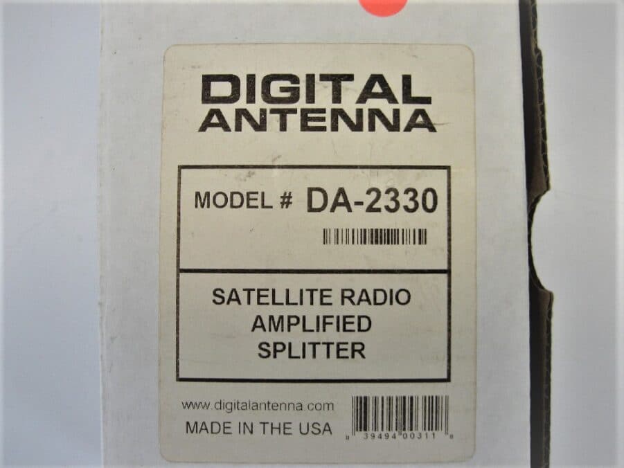 Digital Antenna DA-2330 Satellite Radio Amplified Splitter - Free Shipping - Image 10