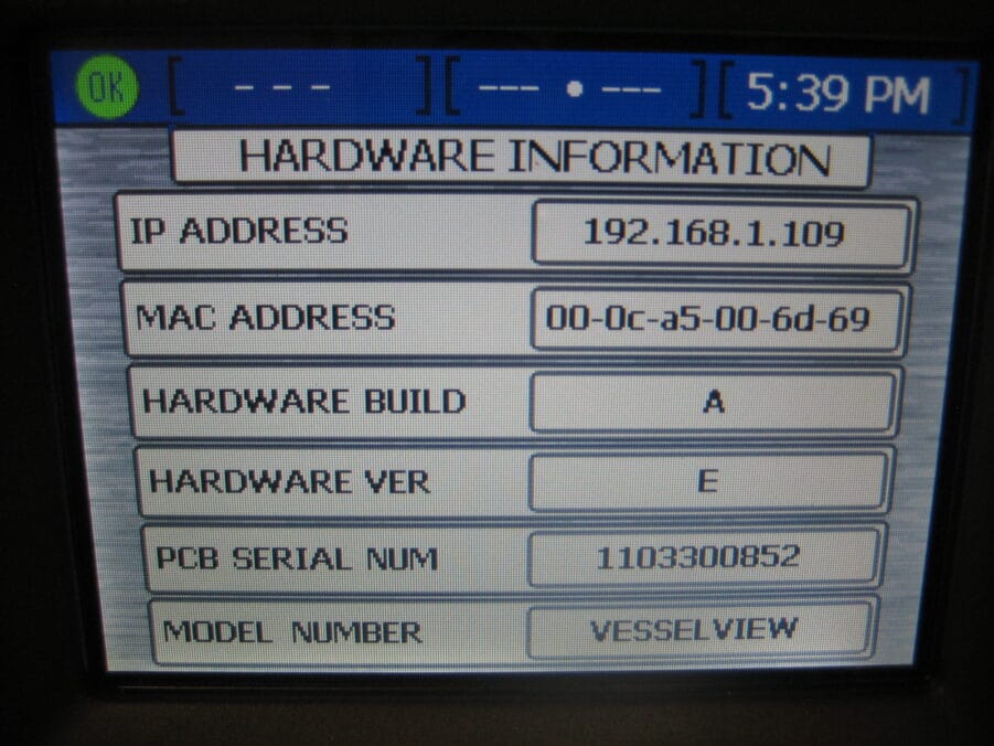 Cummins CMD Vessel View 1.5 Display 8M0045982 5268488 Fully Tested - Image 6