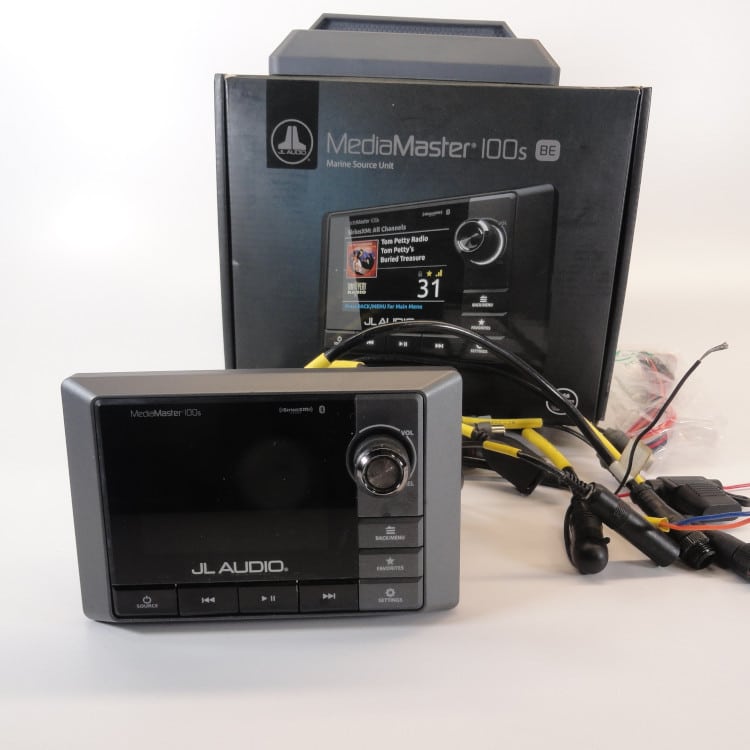 JL Audio MM100sBE Media Master AM/FM BT Sirius Marine Grade Source