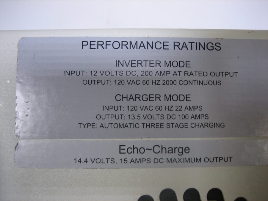 Xantrex Freedom 20 Inverter Charger PARTS/REPAIR No Inverter No Charger - Image 11