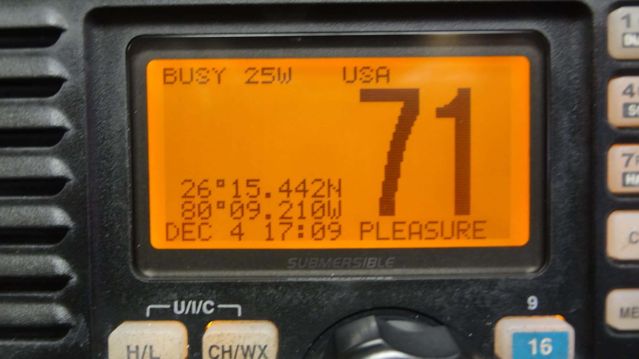ICM604 VHF Submersible Fixed Mount Marine Radio Transceiver