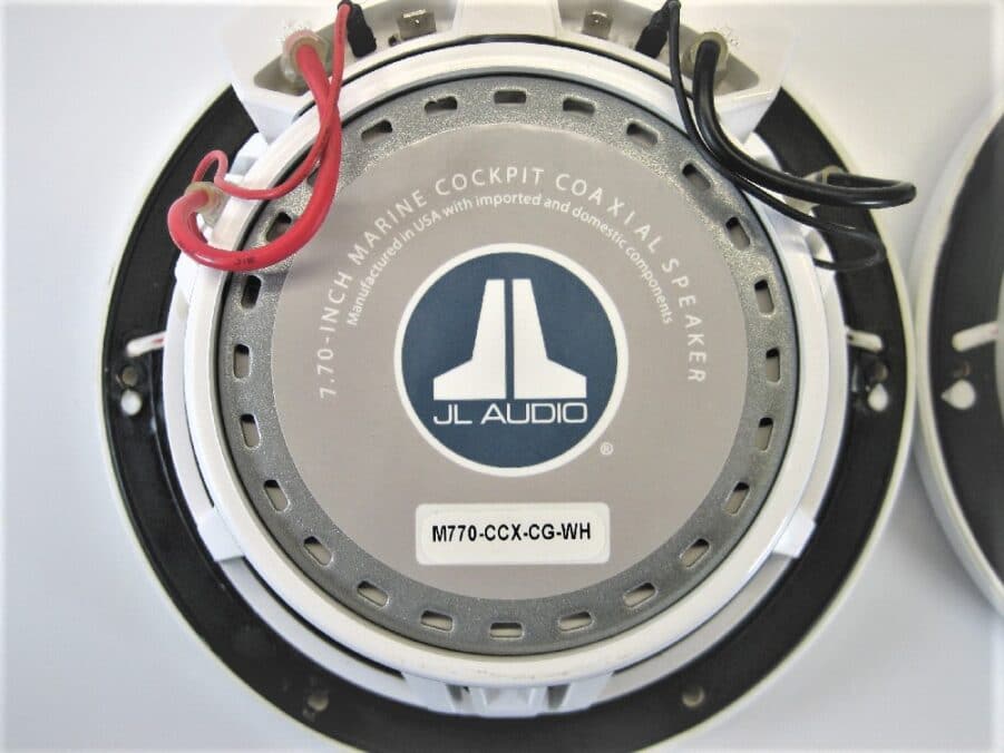 JL Audio M770-CCX-CG-WH - 7.7" Marine Cockpit Coaxial Boat Speaker -PAIR- USED - Image 5