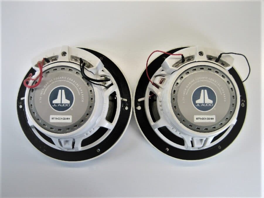 JL Audio M770-CCX-CG-WH - 7.7" Marine Cockpit Coaxial Boat Speaker -PAIR- USED - Image 4