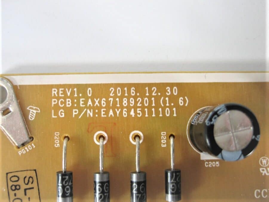 LG TV Power Supply Board - EAY64511101 - LGP49DJ-17U1 - Free Shipping - Image 4