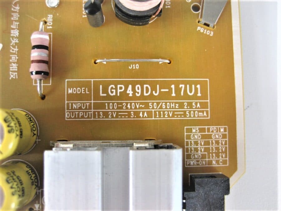 LG TV Power Supply Board - EAY64511101 - LGP49DJ-17U1 - Free Shipping - Image 3