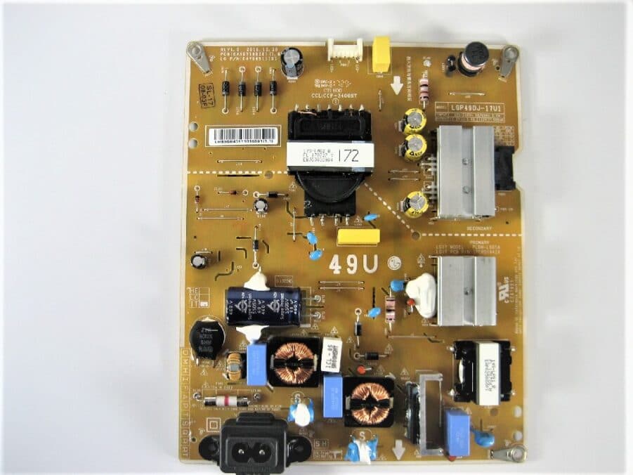 LG TV Power Supply Board - EAY64511101 - LGP49DJ-17U1 - Free Shipping - Image 2