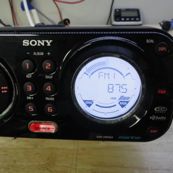 Sony CDXH910UI Marine Radio AM/FM Sirius XM Ready Stereo MP3 CD Player