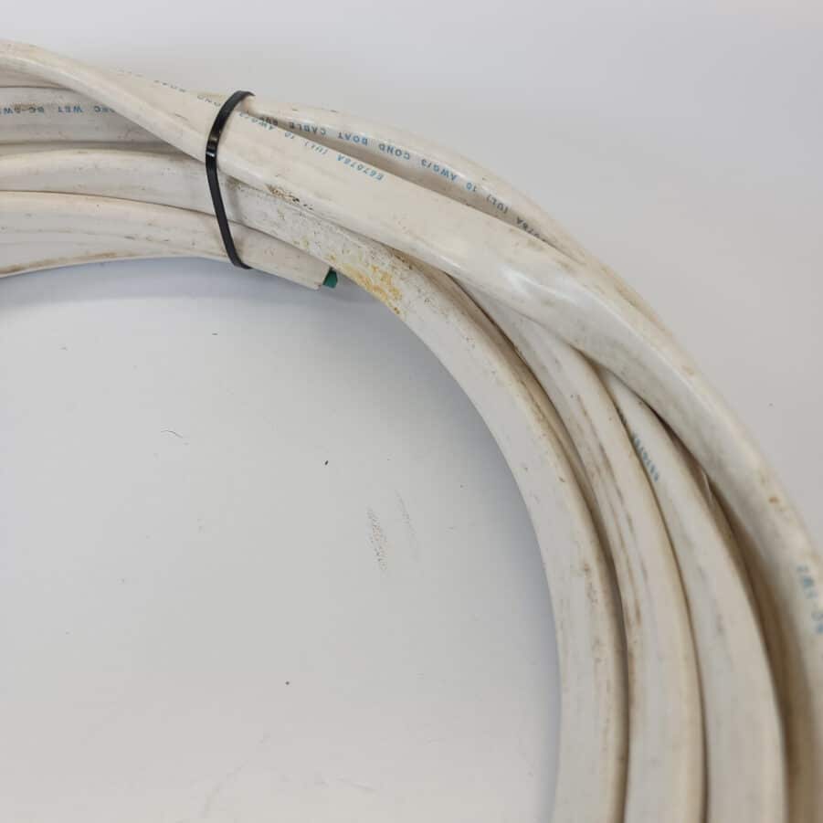 10/3 10 AWG 3 Cond Triplex Tinned Copper Wire Boat Cable UL Listed - 25 ...