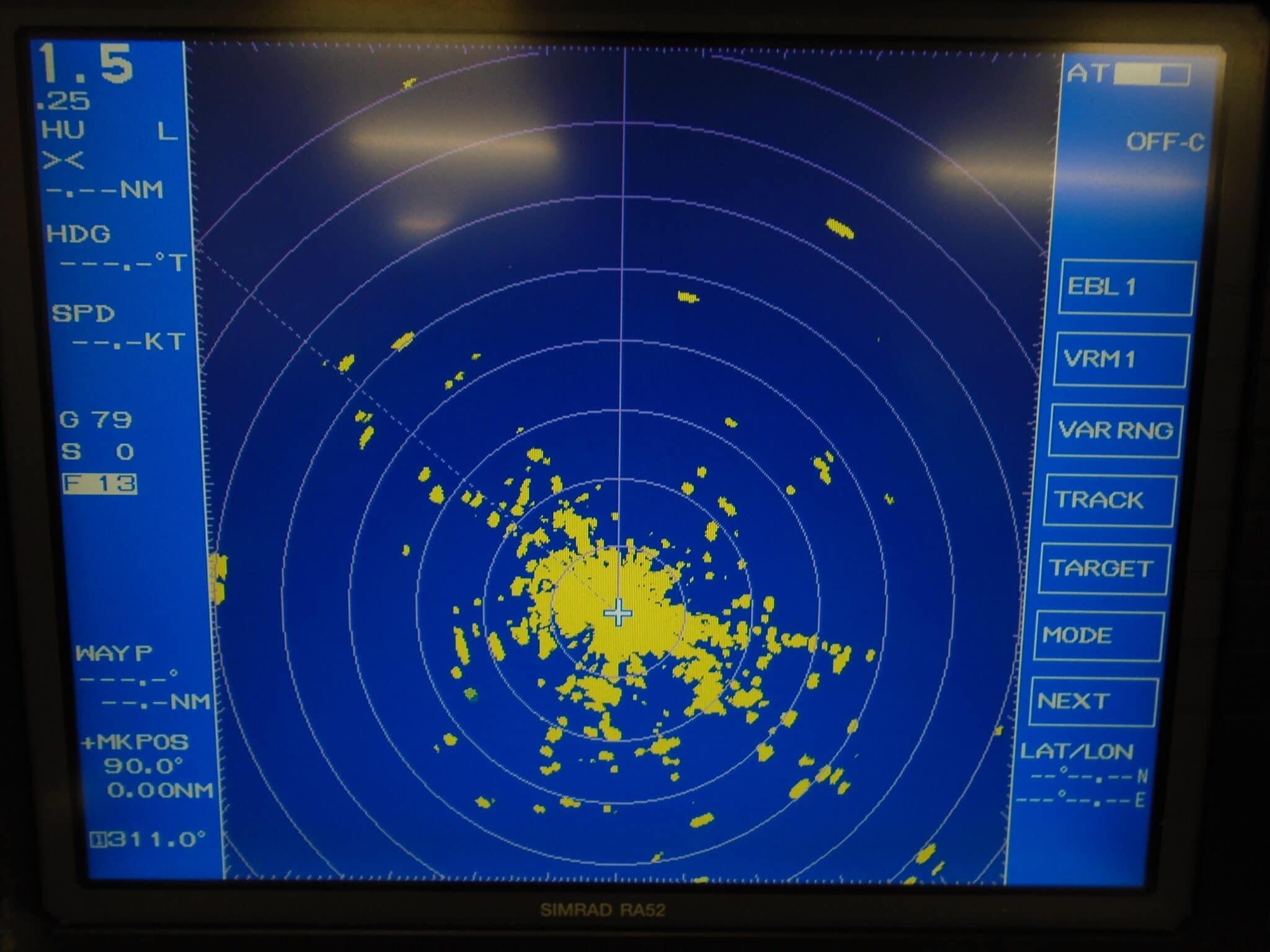 SIMRAD (RA52) RA51 RA53 RA54 Marine Radar RF720A (Tested Good) - Max ...