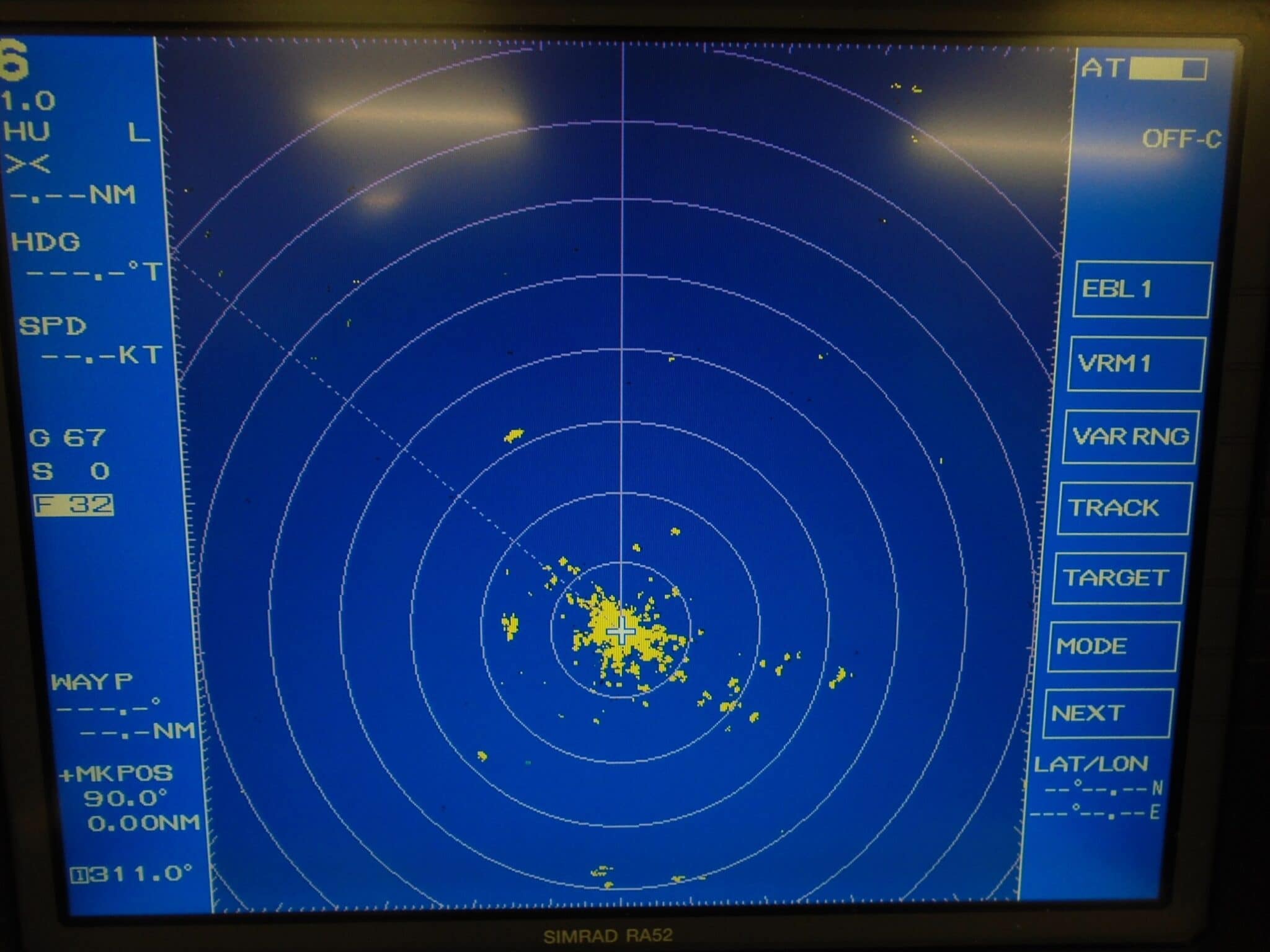 SIMRAD (RA52) RA51 RA53 RA54 Marine Radar RF720A (Tested Good) - Max ...