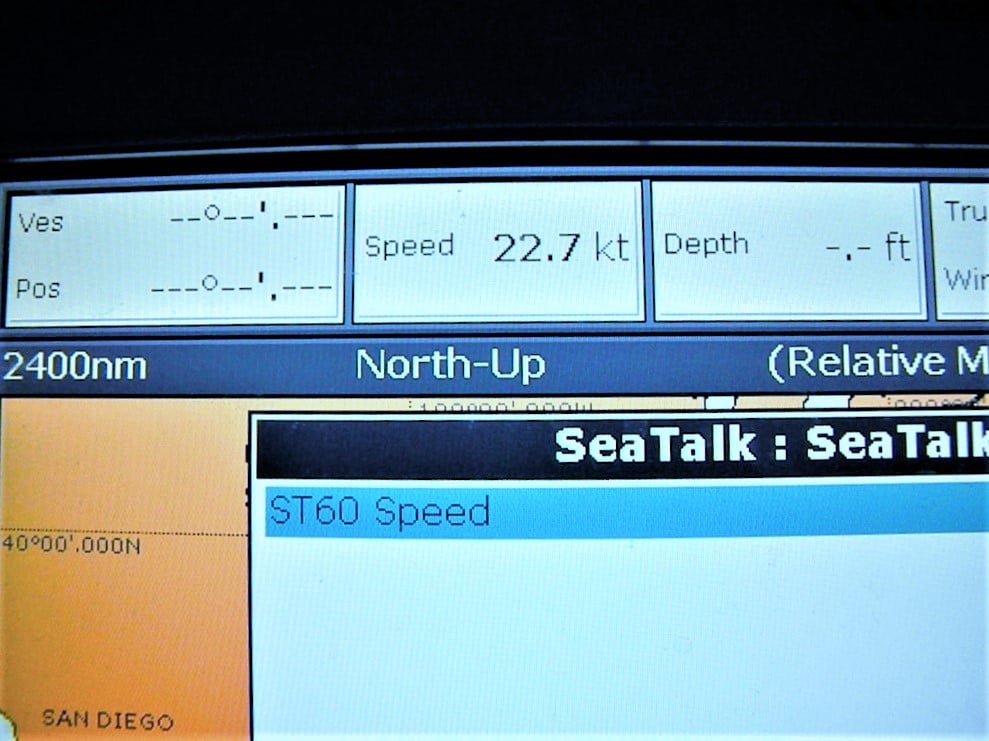 Raymarine ST60 Speed Instrument w/ Sun Cover & Hardware - A22001 ...