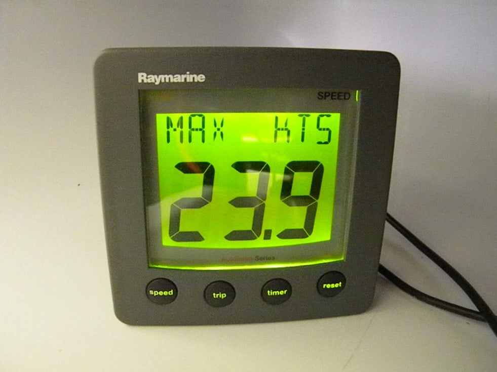 Raymarine ST60 Speed Instrument w/ Sun Cover & Hardware - A22001 ...