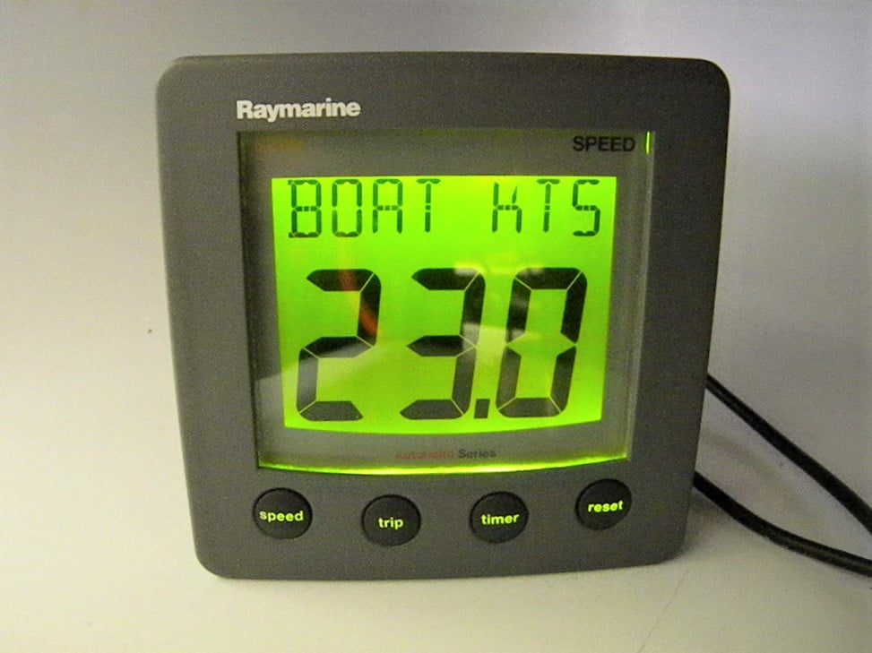 Raymarine ST60 Speed Instrument w/ Sun Cover & Hardware - A22001 ...